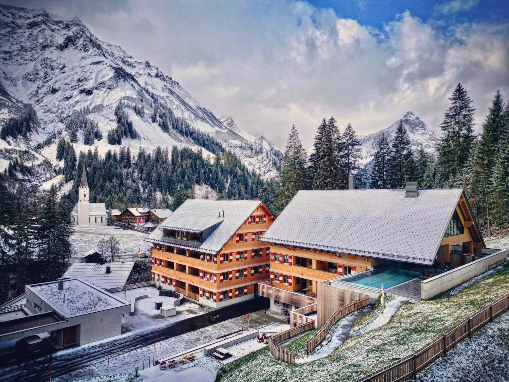 Berghaus Schroecken - Hotel Apartments Spa Kültér fotó