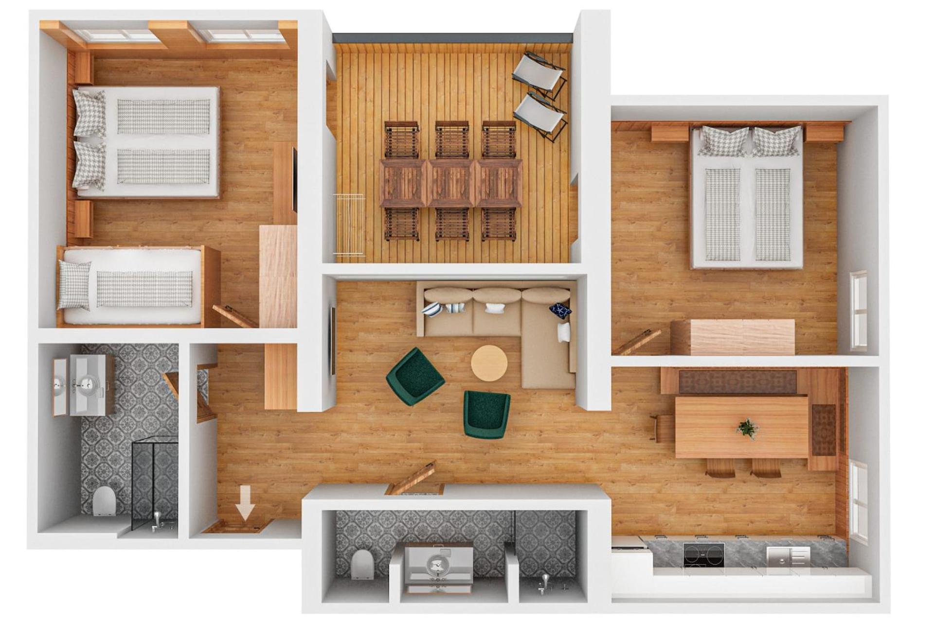Berghaus Schroecken - Hotel Apartments Spa Kültér fotó